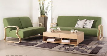 長沙曲美家具旗艦店 三人沙發與茶幾的高清視覺盛宴